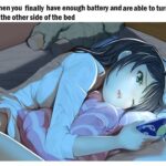 8 Meme Anime Baterai, 19 Persen Tanda Lemah