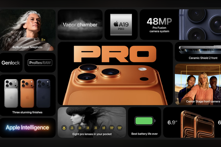 Pemesanan iPhone 17 Series dan iPhone Air Dimulai 10 Oktober di Indonesia