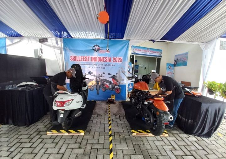 TVS Gelar Skillfest 2025, Kompetisi Mekanik Nasional