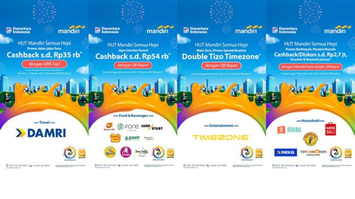 Meriahkan HUT Ke-27 Bank Mandiri dengan Promo Spesial Oktober
